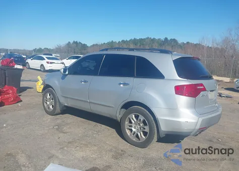 2008 Acura Mdx Technology Package z USA, uszkodzony, nr VIN 2HNYD28628H546117